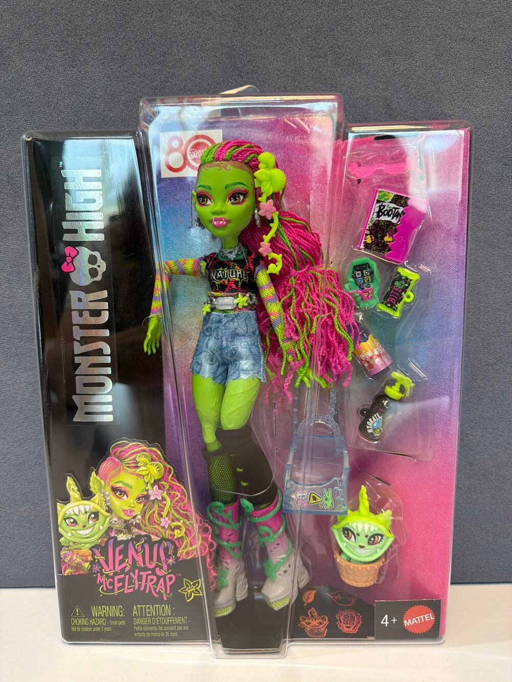 Monster High 2025 VENUS MCFLYTRAP Doll New in Box G3